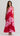 April One Shoulder Maxi - Cherry Bloom