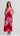 April One Shoulder Maxi - Cherry Bloom
