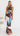 Oprah One Shoulder Maxi Dress - Chocolate Multi
