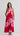 April One Shoulder Maxi - Cherry Bloom