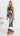 Oprah One Shoulder Maxi Dress - Chocolate Multi