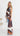 Oprah One Shoulder Maxi Dress - Chocolate Multi