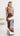 Oprah One Shoulder Maxi Dress - Chocolate Multi