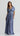 Aubrey Metallic Maxi Dress - Slate Blue