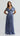 Aubrey Metallic Maxi Dress - Slate Blue