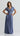 Aubrey Metallic Maxi Dress - Slate Blue