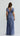 Aubrey Metallic Maxi Dress - Slate Blue