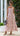 SAMARA Shirred Maxi Dress - Pink/Chocolate