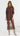 FRANKIE Lace Maxi Dress - Chocolate