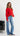 Nova V-neck Jumper - Red