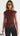 PETRA Asymmetrical Knit Top - Chocolate