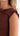 PETRA Asymmetrical Knit Top - Chocolate