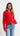 Nova V-neck Jumper - Red
