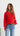Nova V-neck Jumper - Red