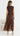 SADIE Chiffon Knit Maxi Skirt - Chocolate