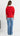 Nova V-neck Jumper - Red