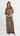 PERLINA Sequin Tee Maxi Dress - Chocolate