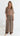 PERLINA Sequin Tee Maxi Dress - Chocolate