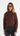 FIFER Zippered Knit Cardigan - Chocolate
