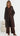 NELLA Longline Knit Coatigan - Chocolate
