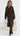 NELLA Longline Knit Coatigan - Chocolate