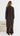 NELLA Longline Knit Coatigan - Chocolate