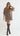 PHOENIX Sequin Tee Mini Dress - Chocolate