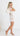 Harriet Embroidered Lace Mini Dress - White
