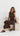 PRESLEY Asymmetical Top - Chocolate