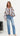 Quinn Balloon Sleeve Blouse - Portofino Stripe