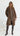 FINN Faux Fur Coat - Chocolate