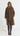 FINN Faux Fur Coat - Chocolate