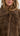 FRANCA Longline Faux Fur Coat - Mocha