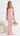 SABINE One Shoulder Maxi Dress - Pink