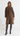 FINN Faux Fur Coat - Chocolate