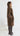 FINN Faux Fur Coat - Chocolate