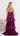 Taryn Tiered Metallic Maxi Dress - Fuchsia