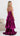 Taryn Tiered Metallic Maxi Dress - Fuchsia