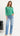 Charlie Floral Applique Knit - Emerald Green