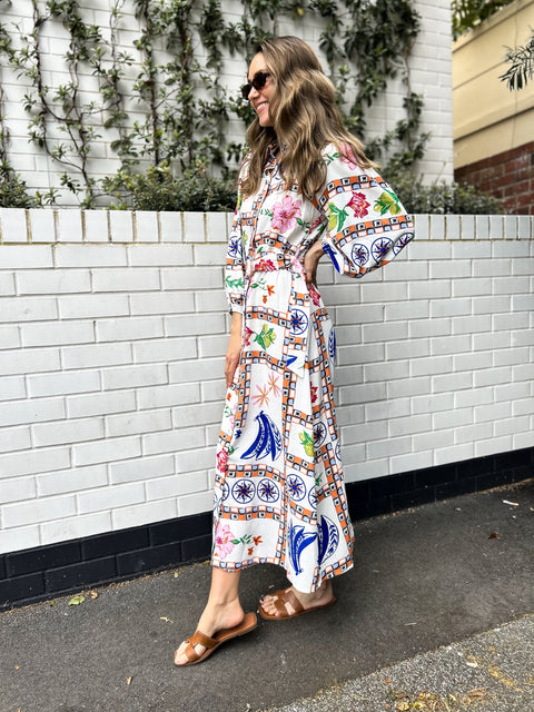 XENA Belted Maxi