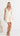 Hildie Floral Applique Mini Dress - Cream