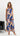 April One Shoulder Maxi - Irelia Blue Floral