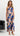 April One Shoulder Maxi - Irelia Blue Floral