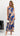 April One Shoulder Maxi - Irelia Blue Floral