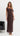 Odelia Maxi Dress - Chocolate Polka
