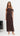 Odelia Maxi Dress - Chocolate Polka