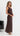 Odelia Maxi Dress - Chocolate Polka