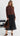 SADIE Chiffon Knit Maxi Skirt - Black