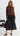 SADIE Chiffon Knit Maxi Skirt - Black