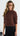 CECE Fluffy Knit Jumper - Chocolate